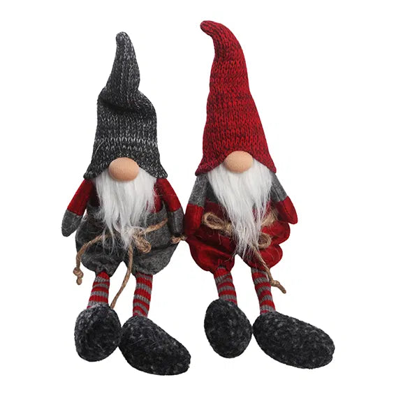 Gnome, haning legs 44 cm - pr. pcs.