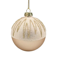 Load image into Gallery viewer, Pink/Rosa Ornament wit glitter