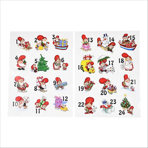 Christmas Calender Stickers