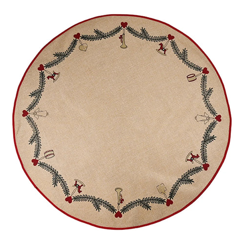 Christmas Tree Rug, classic Dia. 100 cm