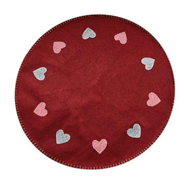 Christams tree Rug, Red
