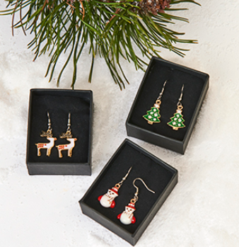 Earrings Christmas