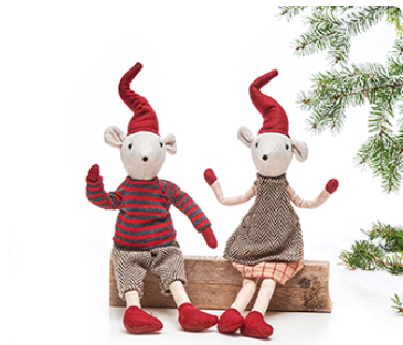 Mouse Christmas 37 cm