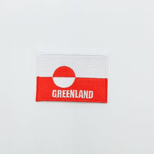 Greenland Flag Clothing Patch